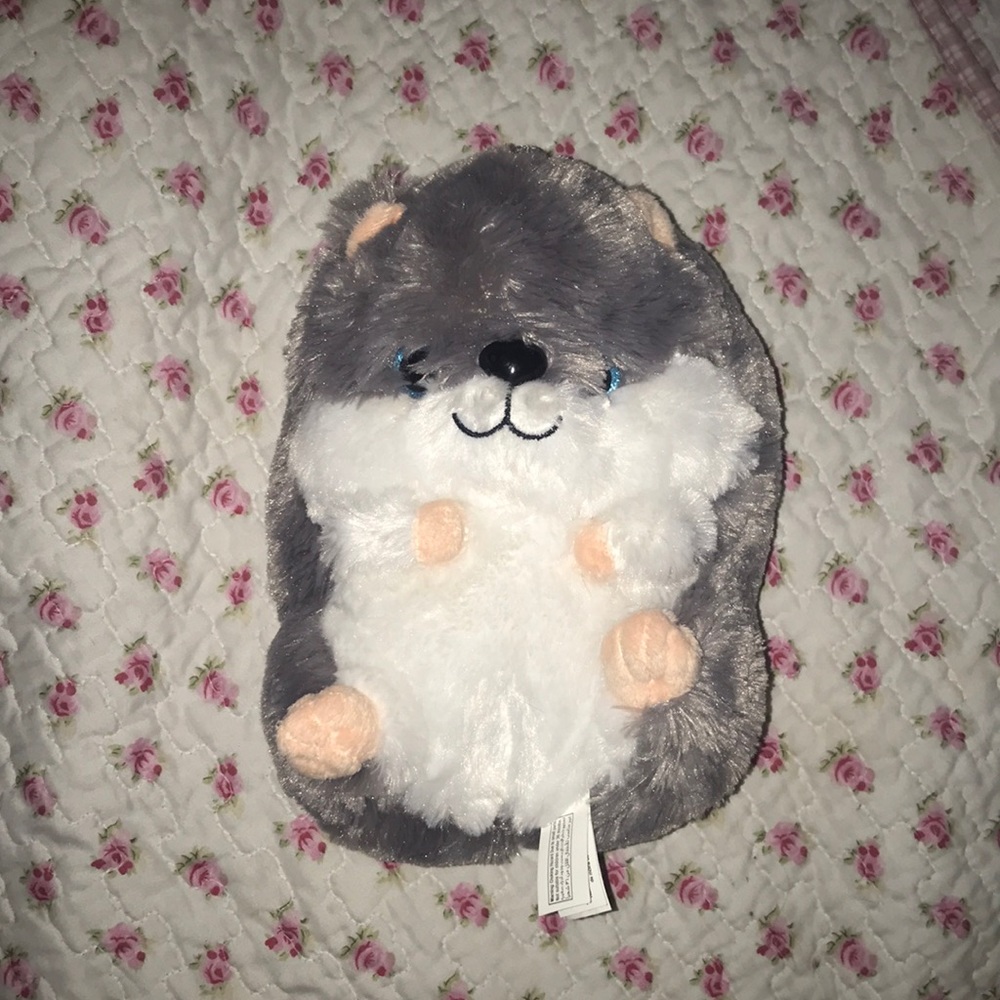 Hamster plush (grey)